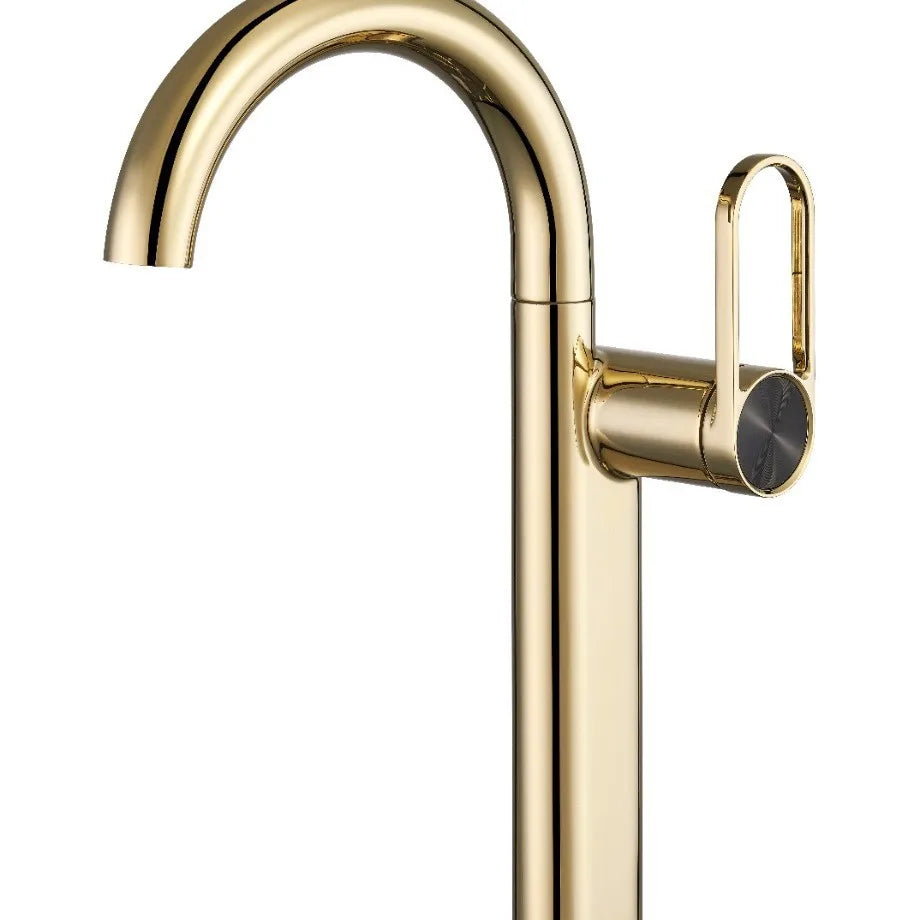 Robinet de Salle de Bain Pivotant en Laiton