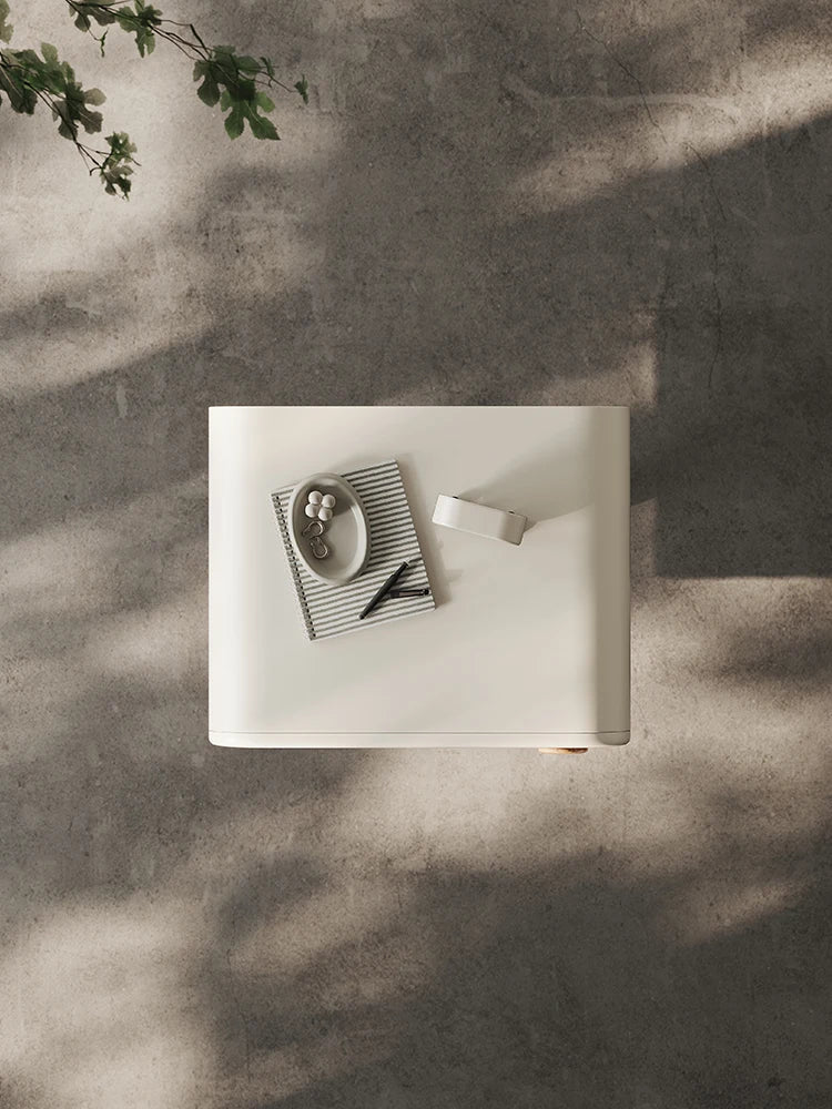 Table de Chevet Design Italien - Style Crème Nordique