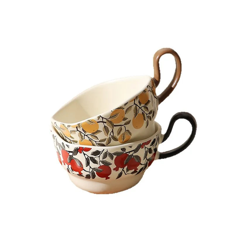 Tasse à Café Style Rétro Luxe Léger