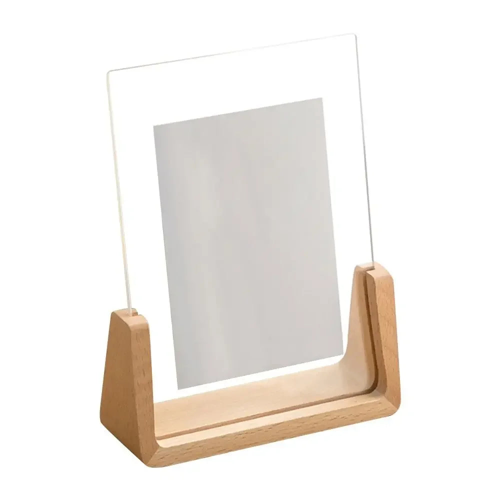Cadre Photo Acrylique en Bois - Forme U Transparente