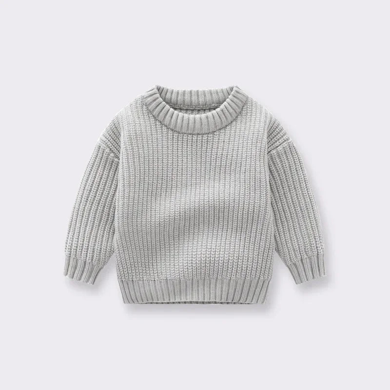 Pull Bébé Tricoté Épais Hiver