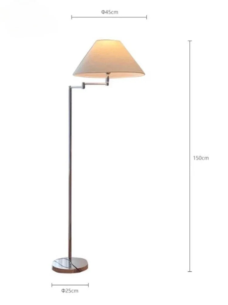 Lampadaire Articulé Style Coréen - Bras Ajustable LED