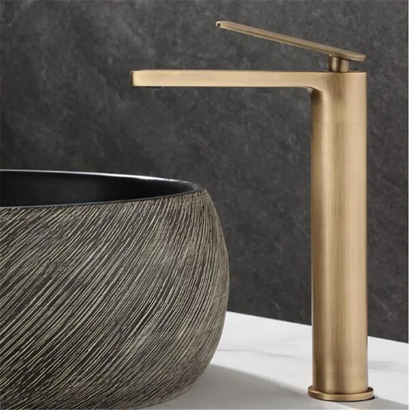 Robinet de Lavabo Bronze Antique Style Classique