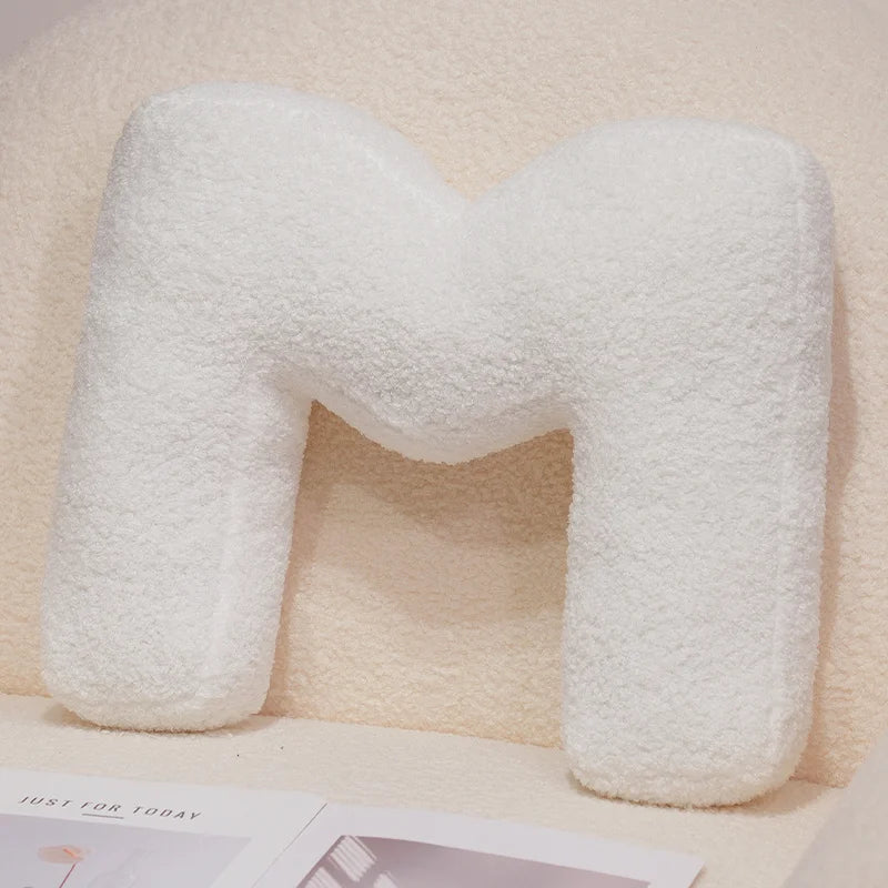 Coussin Lettres Alphabet Décoratif