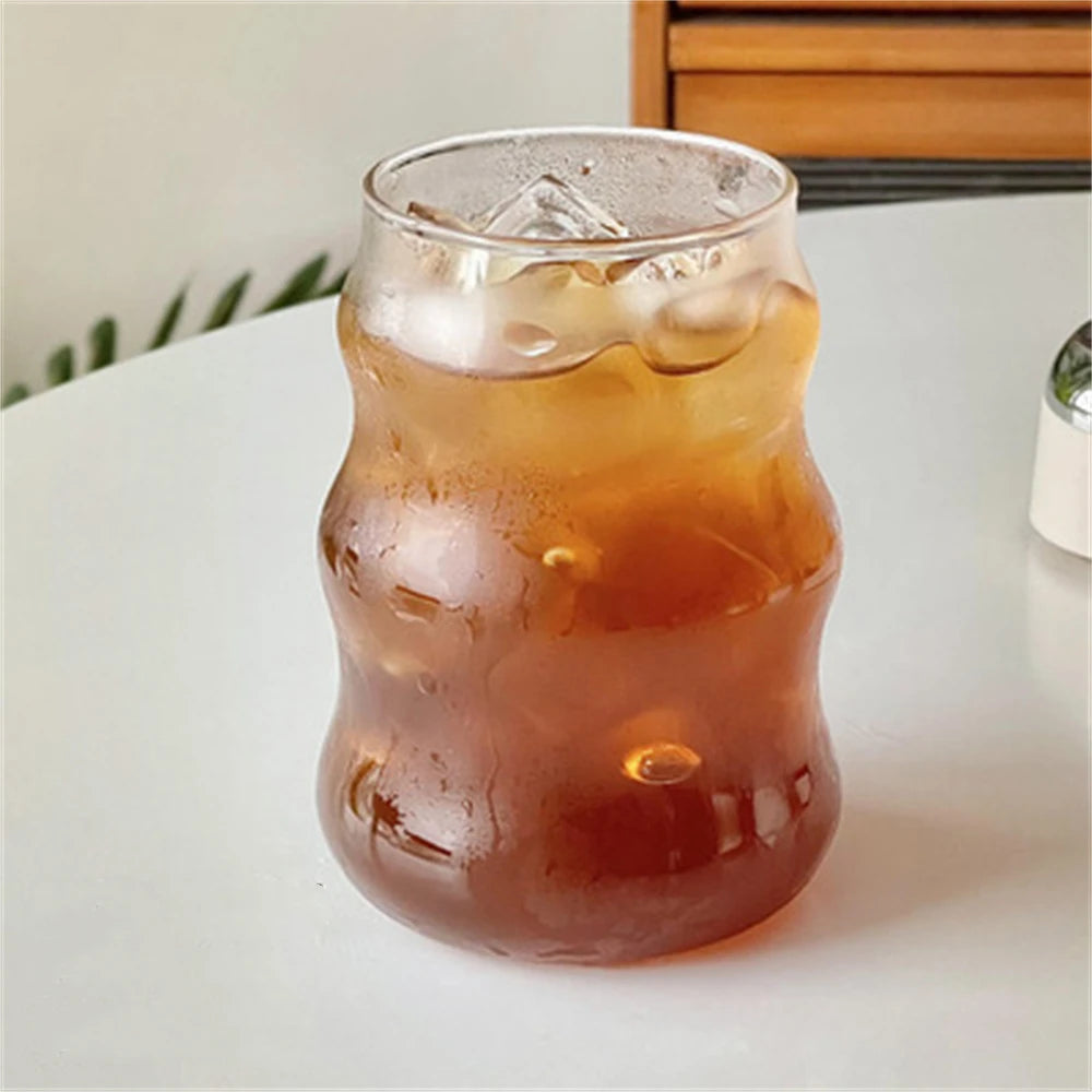 Verre à Rayures Résistant à la Chaleur 530ml