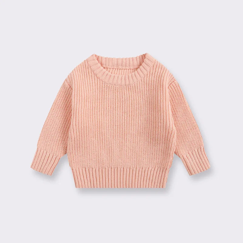 Pull Bébé Tricoté Épais Hiver