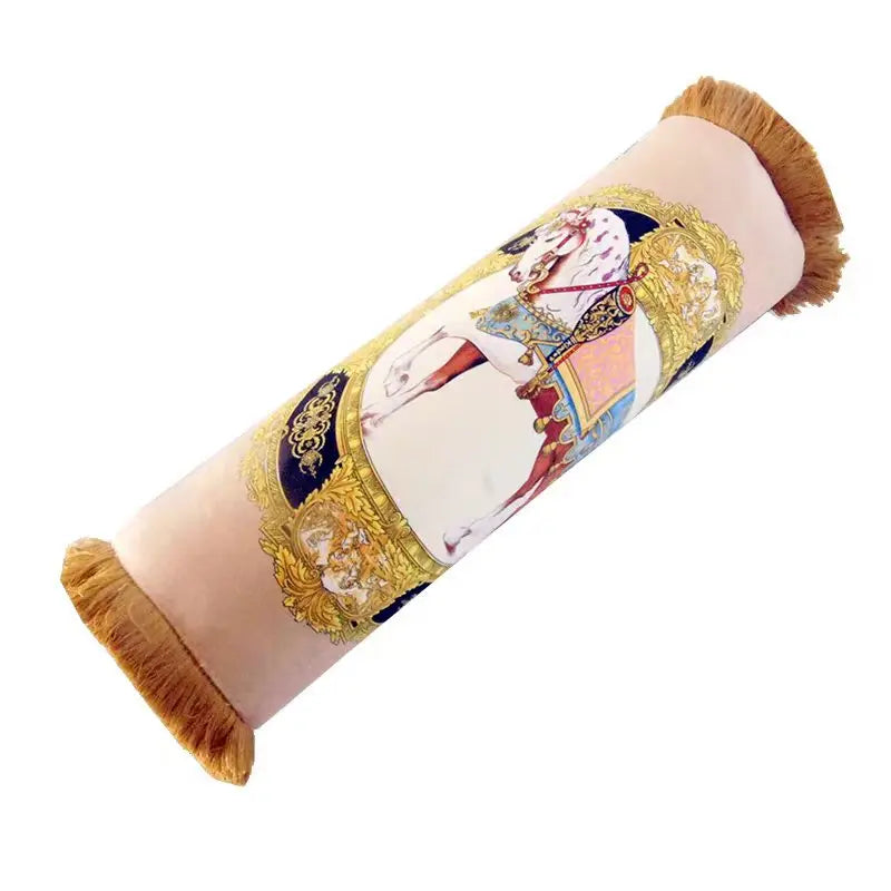 Coussin Cylindrique Bonbon - Coussin de Soutien Décoratif