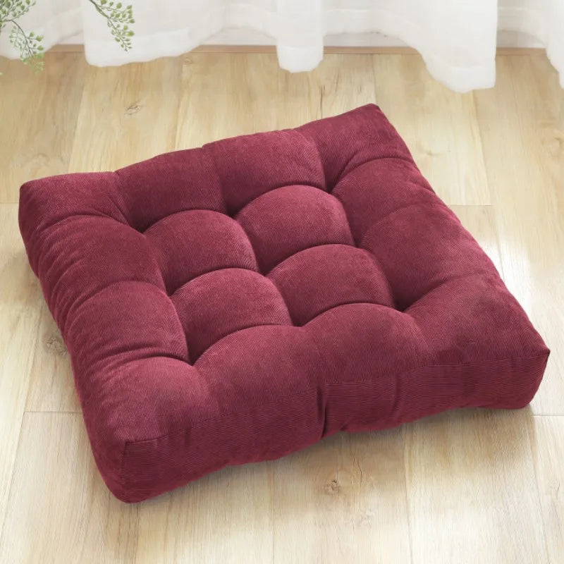Coussin de Sol Carré Matelassé - Méditation et Détente