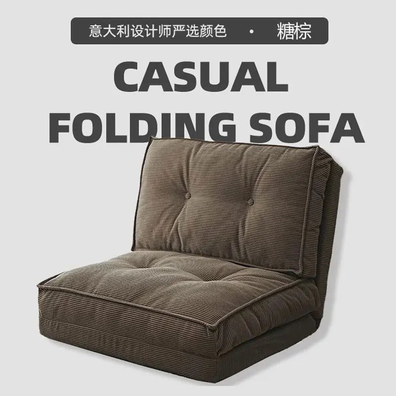 Canapé Paresseux Pliable 2-en-1 Style Tatami