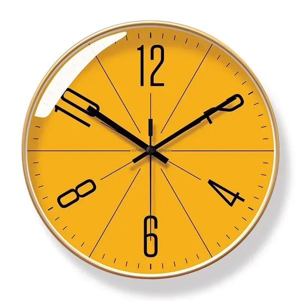 Horloge Murale Nordique Simple Silencieuse Moderne