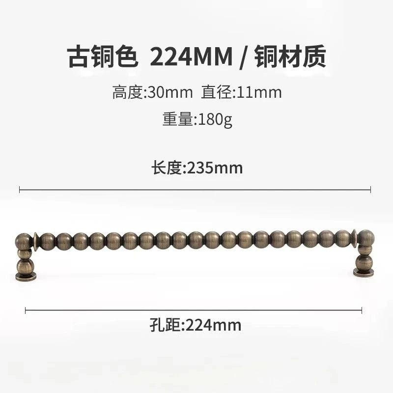 Brass Cabinet Knob – European Style