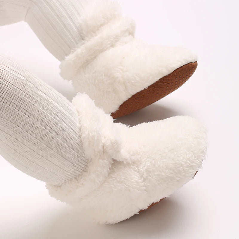 Chaussons Polaire Bébé Antidérapants