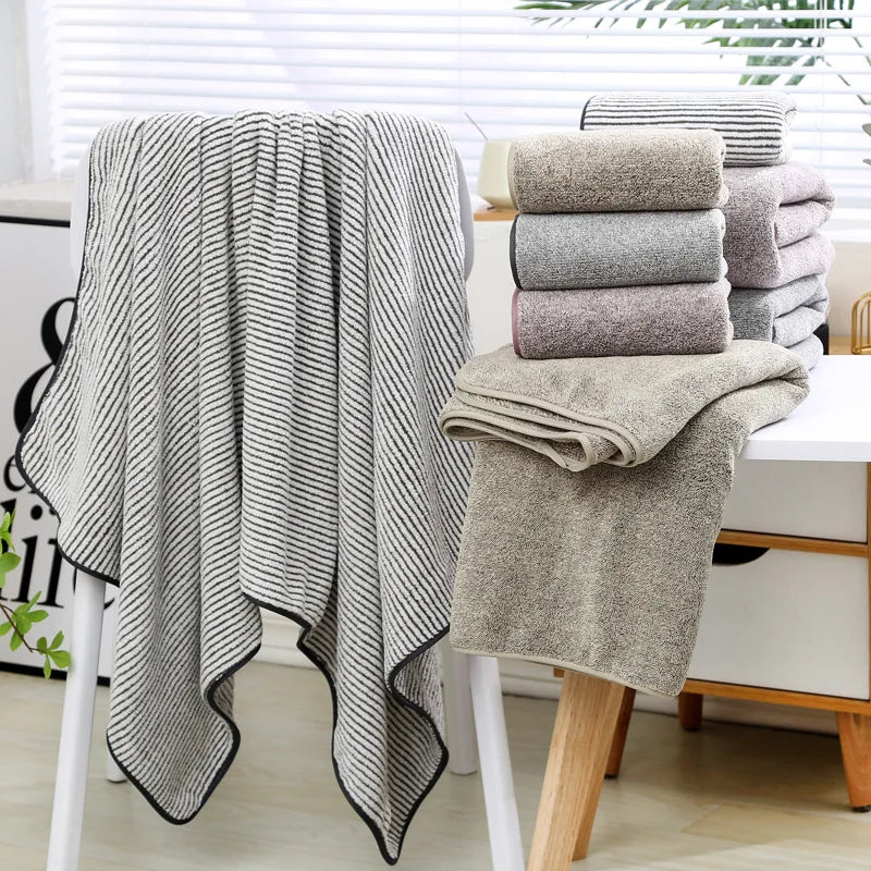 Bamboo Fiber Towel Set – Ultra Dense & Soft