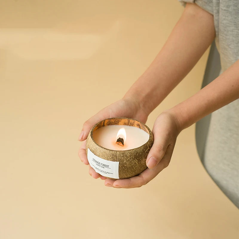 Bougie Parfumée Coquille de Coco