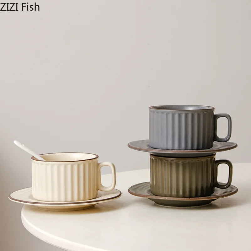 Tasse en Céramique Morandi Style Café Restaurant
