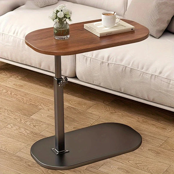 Petite Table Carrée Bois - Style Américain Rétractable