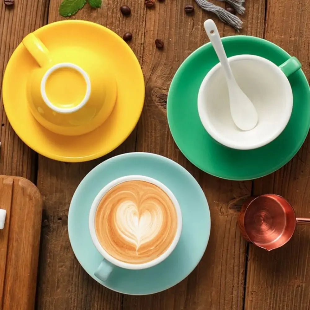 Tasse à Cappuccino Céramique avec Base 220ml