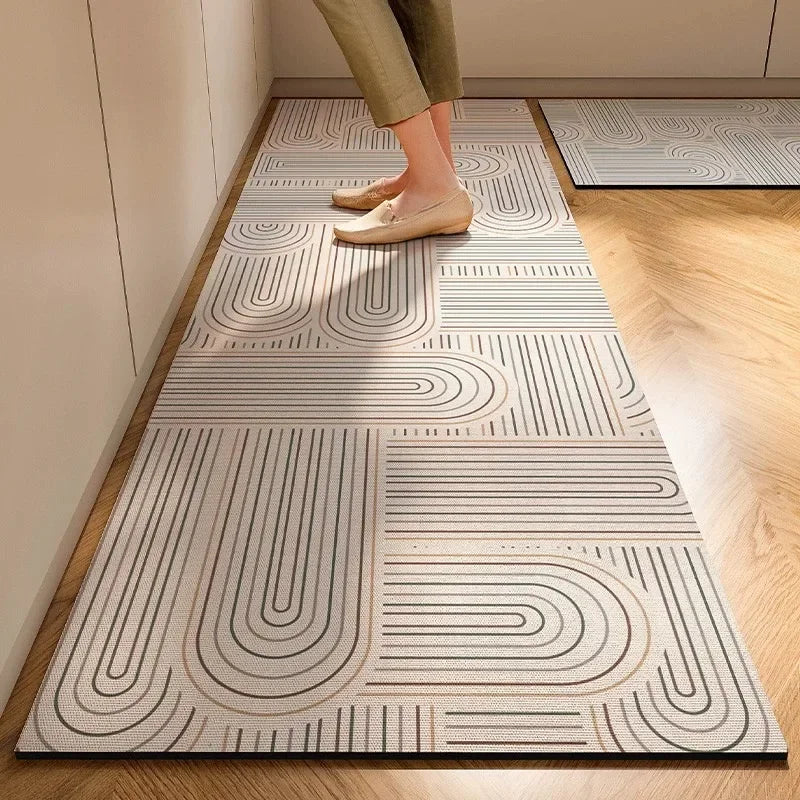 Japanese Style Diatomite Floor Mat – Soft Non-Slip Mat