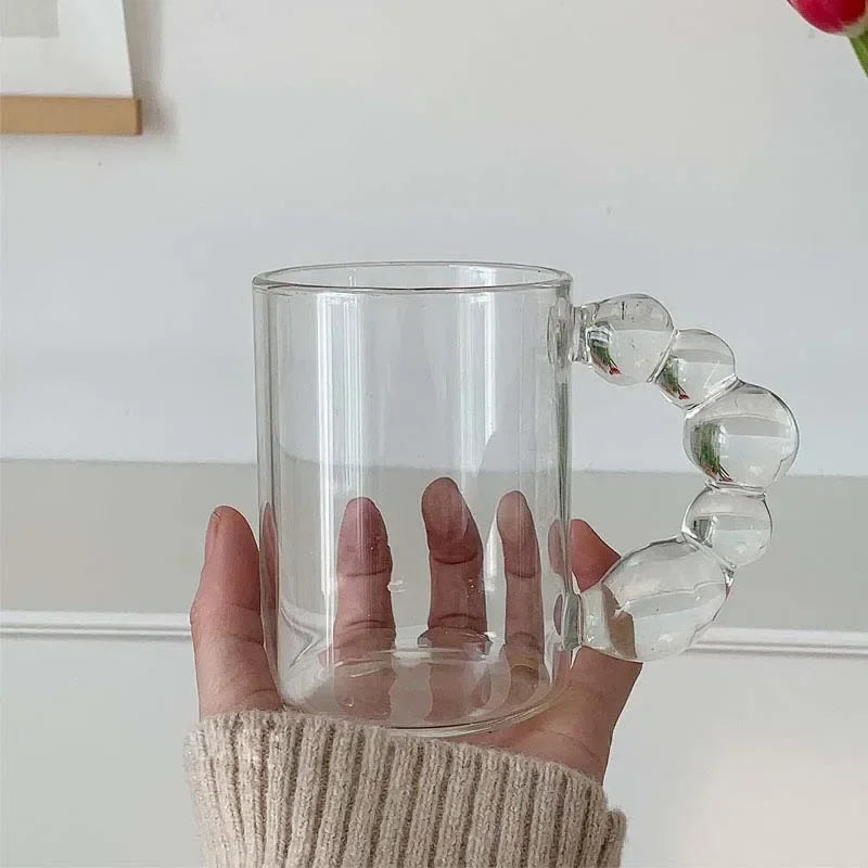 Tasse à Café Européenne Luxe Anse Style Bulle