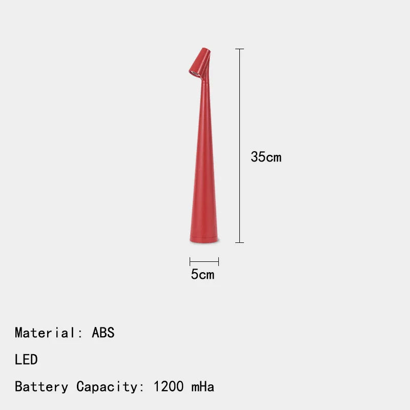 Lampe de Table LED Rechargeable Design Nordique Créatif