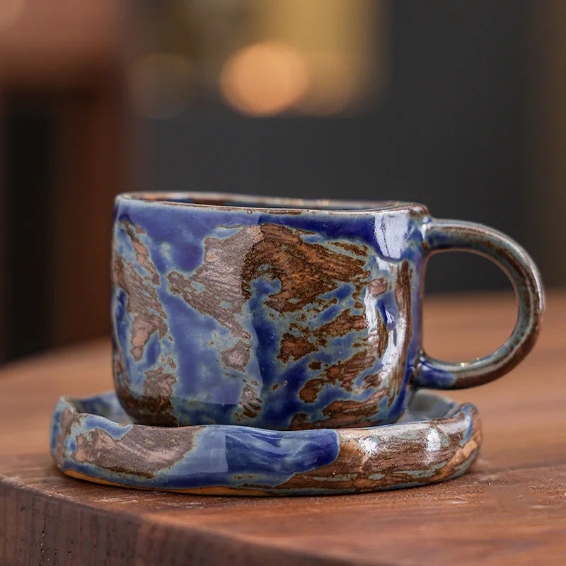 Kiln-Glazed Coffee Cup – Handmade Japanese Style
