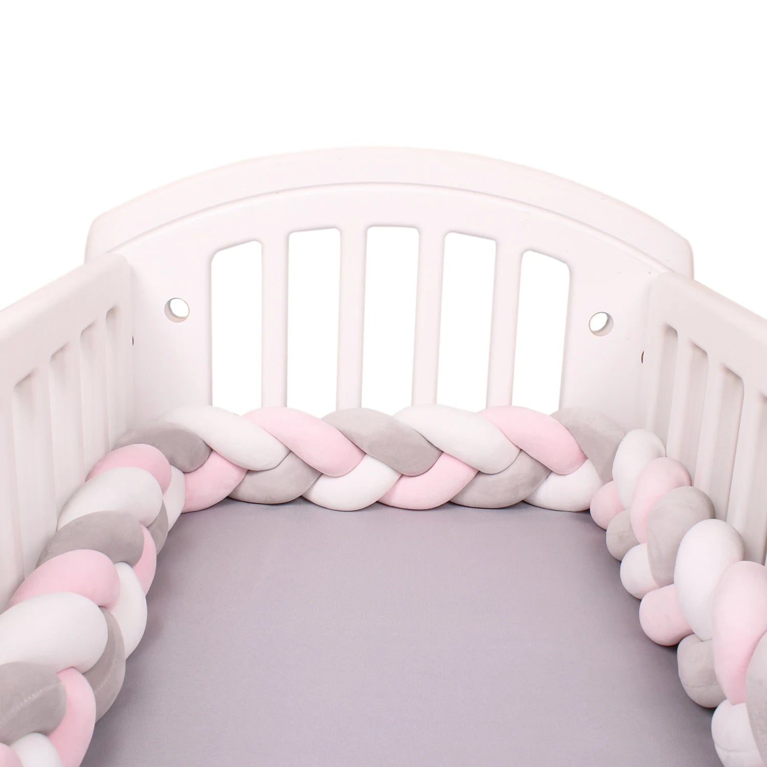 Tour de Lit Bébé Tressé Décoratif