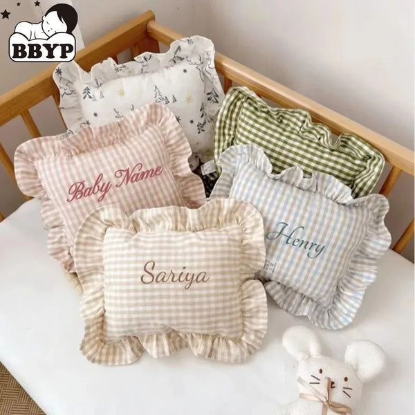 Coussin Bébé Personnalisable à Volants
