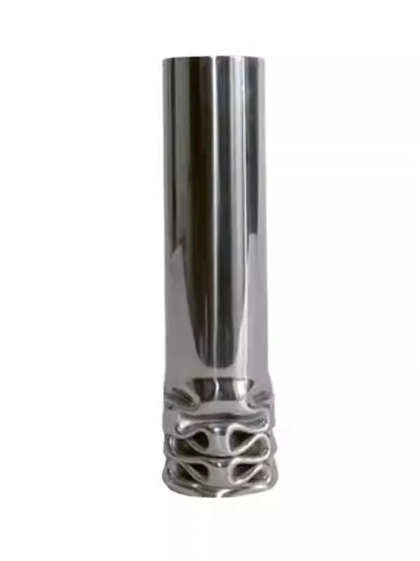 Slender Stainless Steel Vase – Nordic Tabletop Decor, 25cm