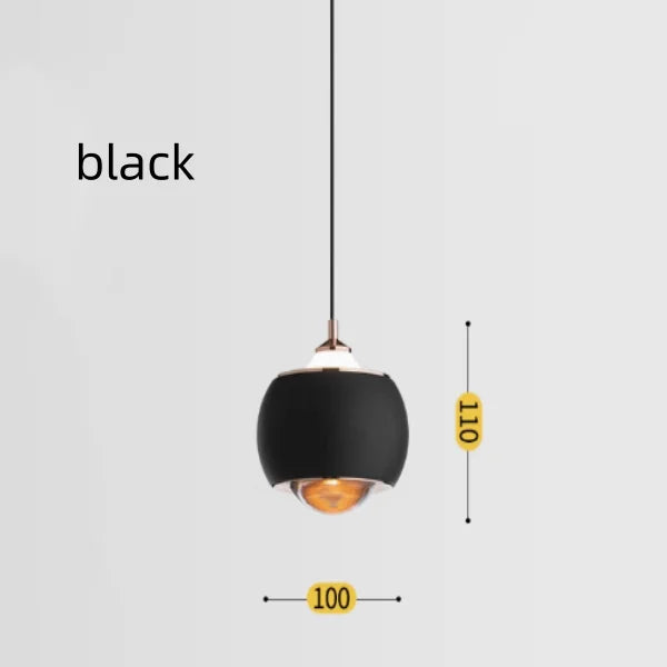 Suspension Luminaire Sphérique Style Nordique Chevet