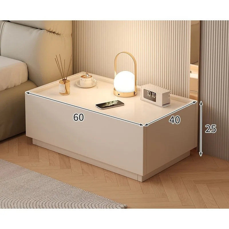 Table de Chevet Bois Minimaliste - Style Italien