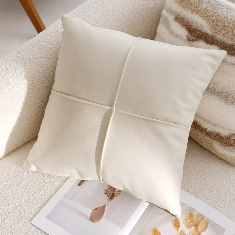 Housse de Coussin Chien Patchwork - Décoration Chambre Enfant