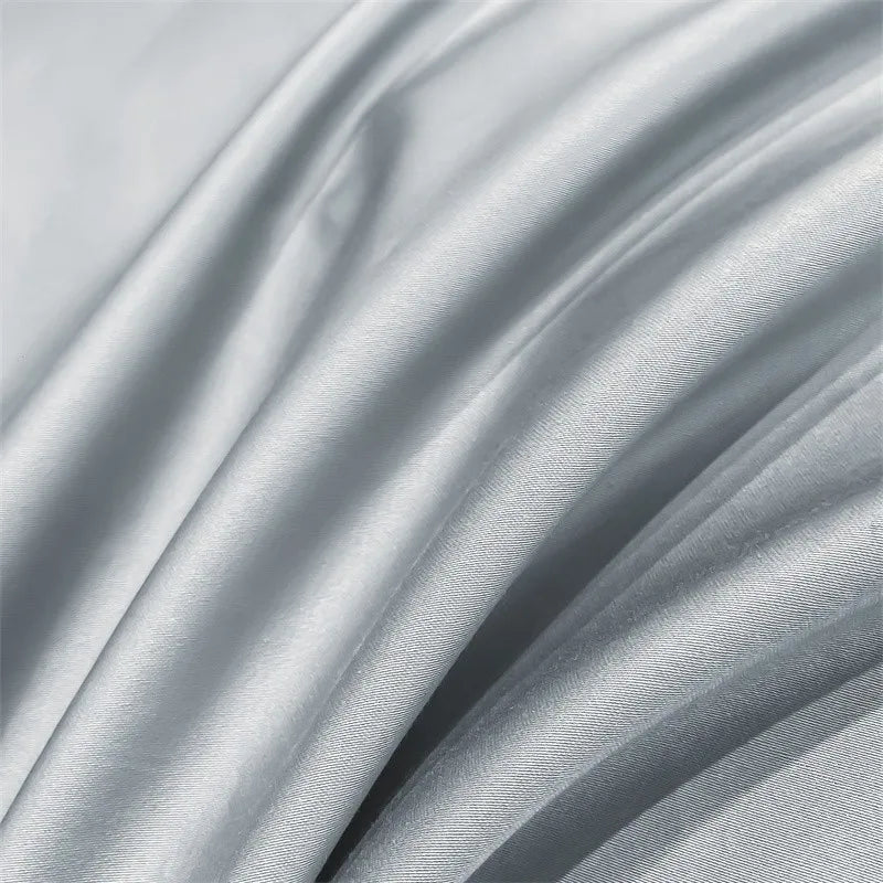 Parure de Lit Coton Égyptien 1000TC Ultra Douce 4 Pièces