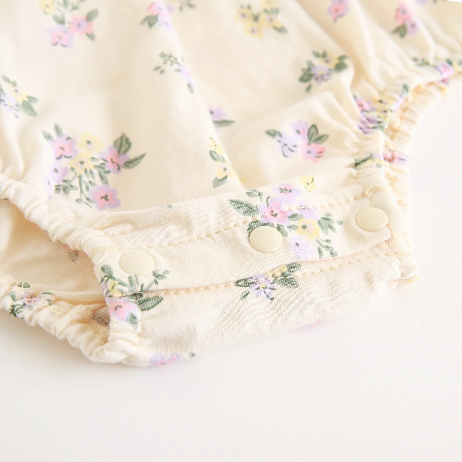 Body Bébé Fille Motif Fleurs Été