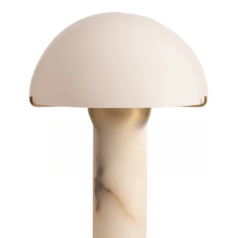Lampe de Table Effet Marbre - Design Postmoderne