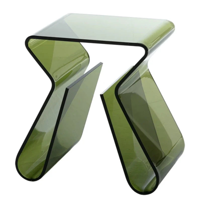 Table Basse en Acrylique Transparent - Design Épuré