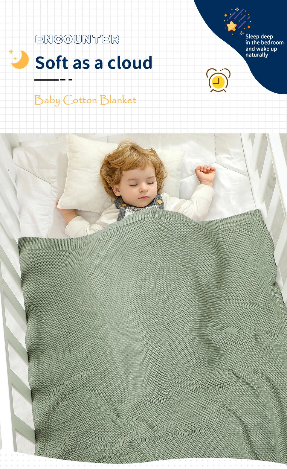 Couverture Bébé Multifonction Toutes Saisons