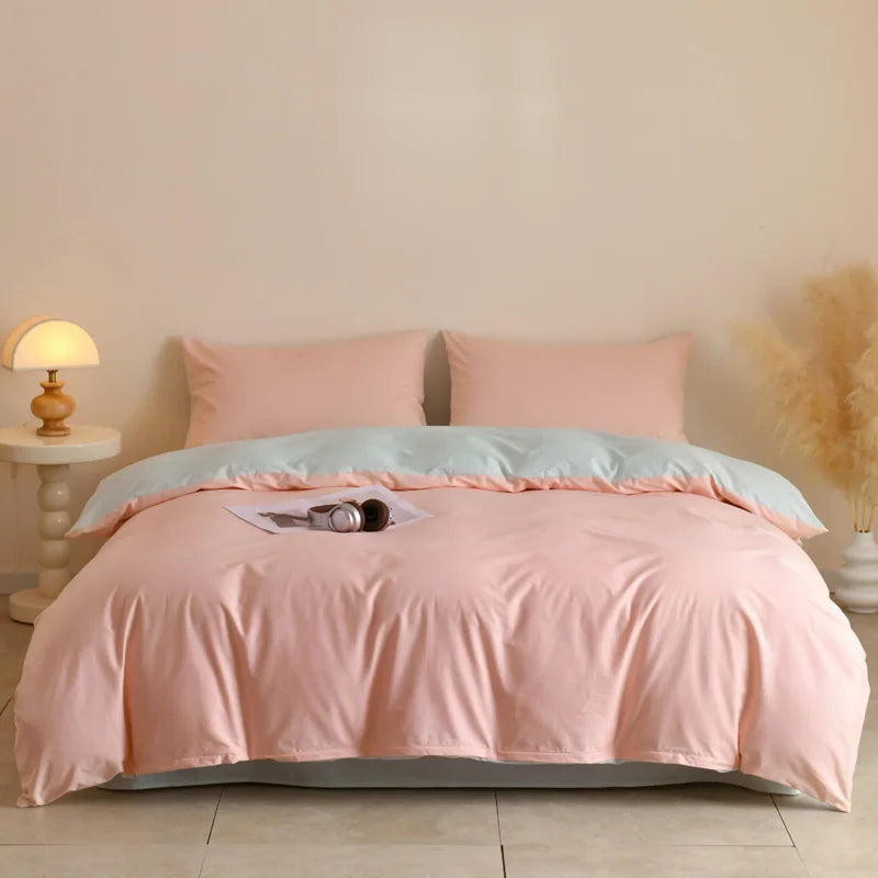 Parure de Lit en Coton Égyptien 3 Pièces