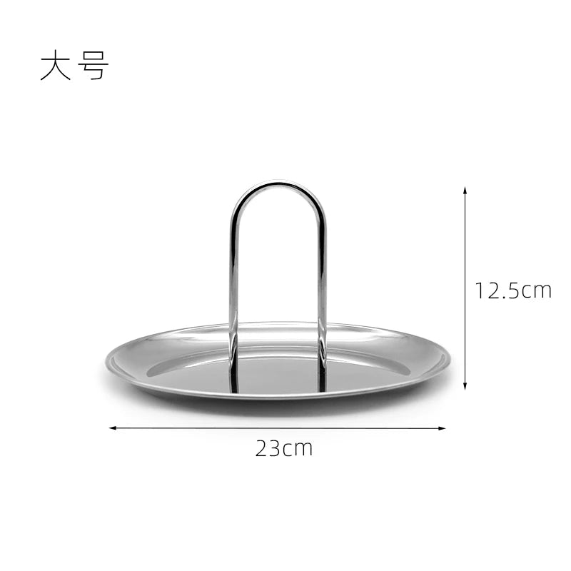 Stainless Steel Carry Tray – Decorative Storage Tray