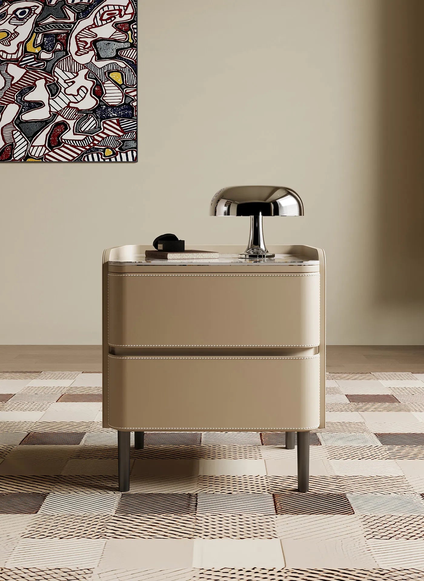 Modern Nightstand – Nordic Display Table