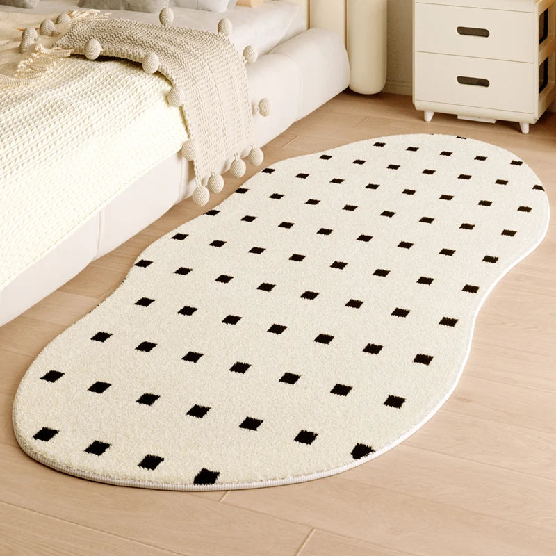 Tapis Moderne Effet Cachemire - Doux et Antidérapant