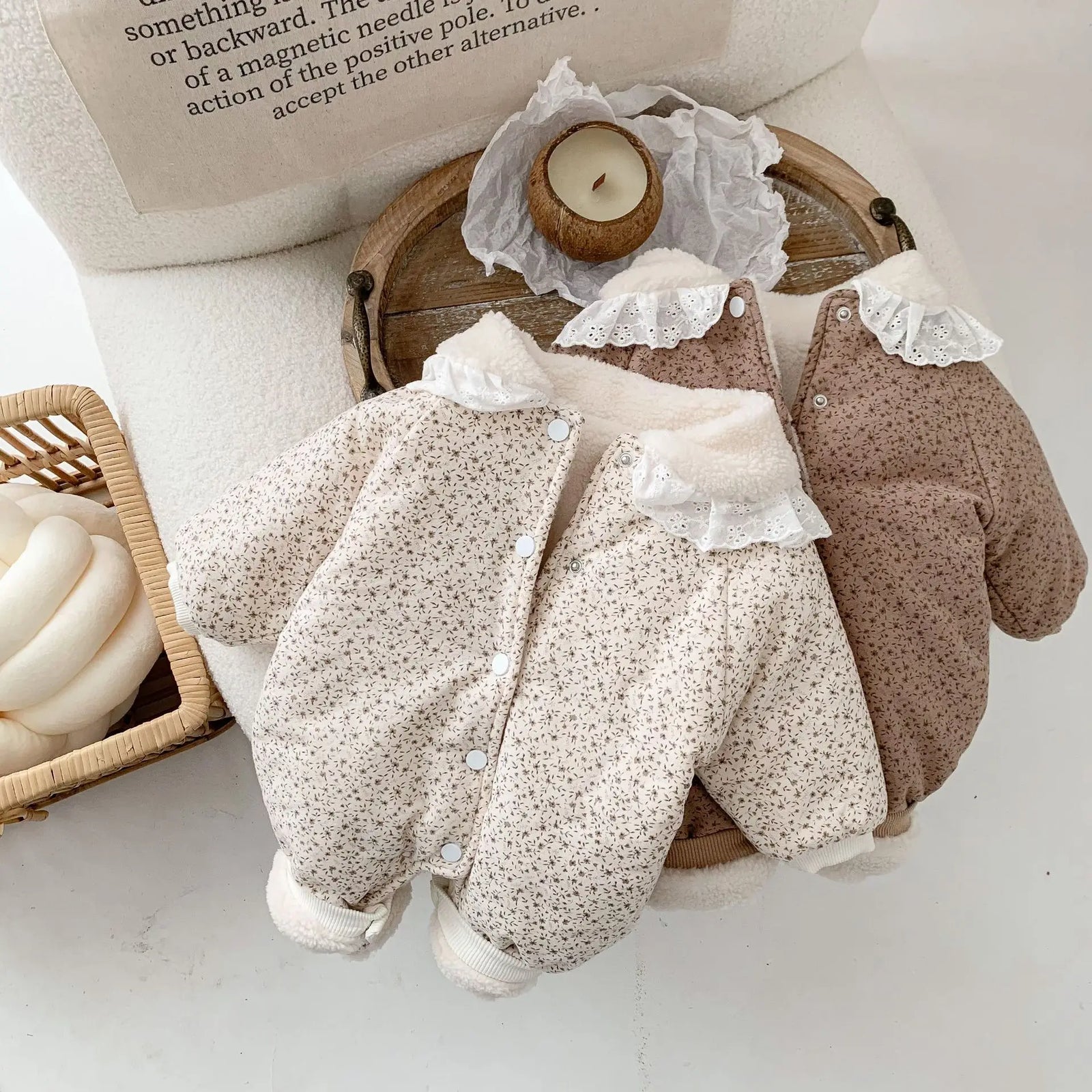 Combinaison Bébé Matelassée Hiver Chaude