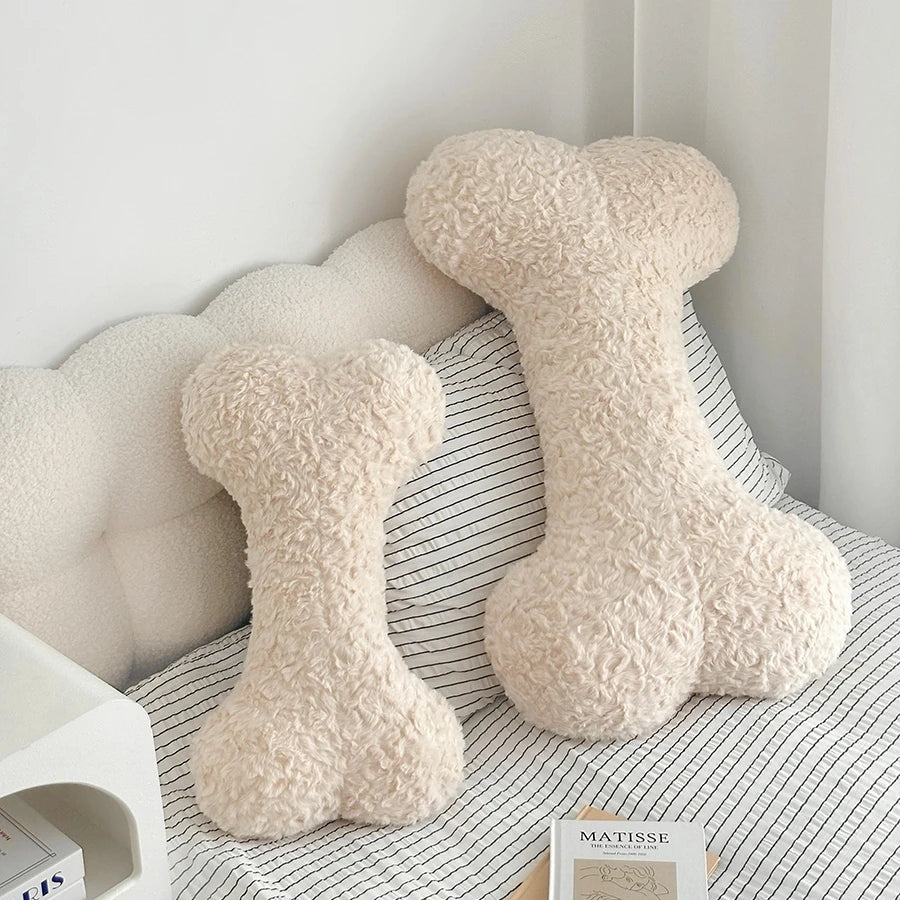 Coussin Décoratif Forme Os - Style Nordique