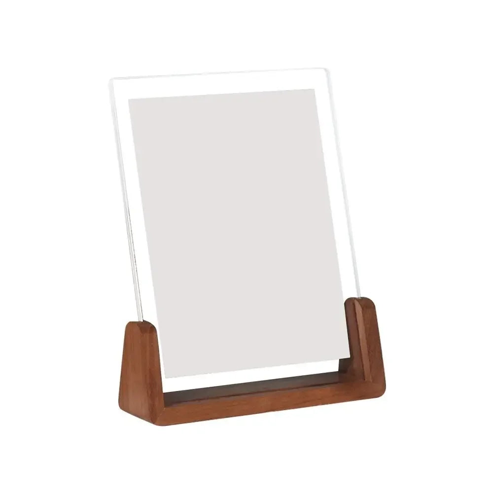 Cadre Photo Acrylique en Bois - Forme U Transparente