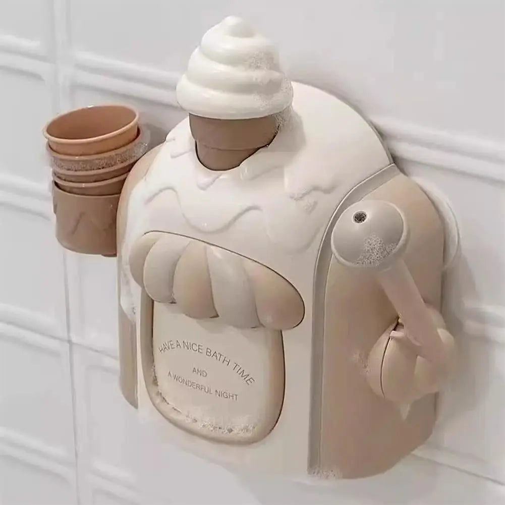 Jouet de Bain Machine à Glace en Mousse