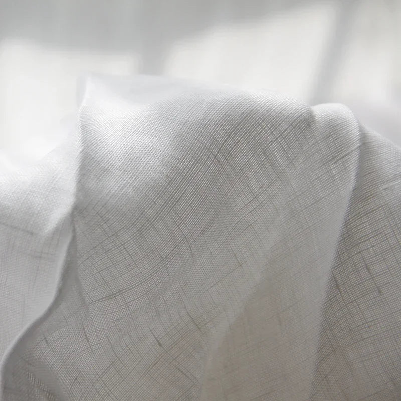 Drap Plat en Lin Pur Lavé - Respirant et Durable