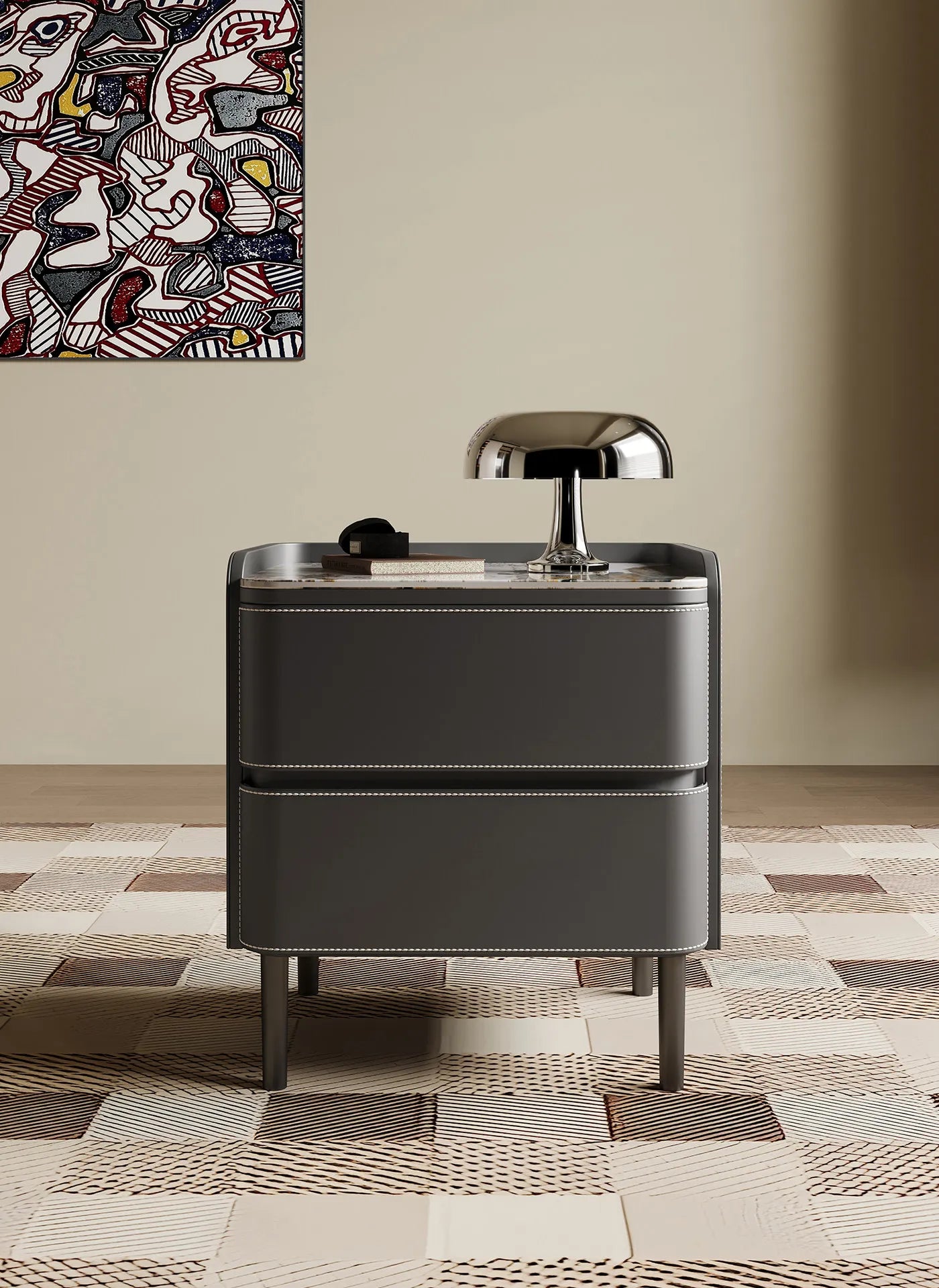 Modern Nightstand – Nordic Display Table