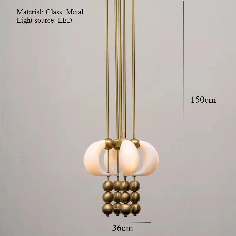 Suspension LED Design Moderne pour Salle à Manger