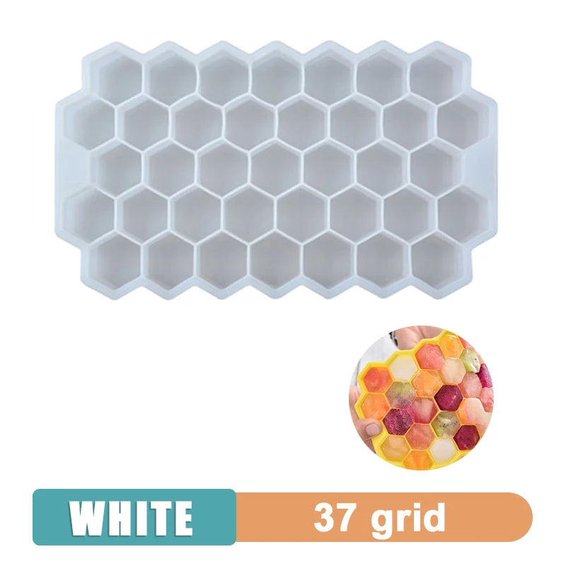 Grand Bac à Glaçons en Silicone Multi-Cavités