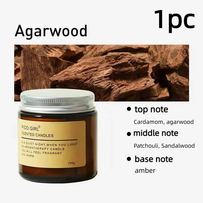 Petite Bougie Parfumée sans Fumée 100g