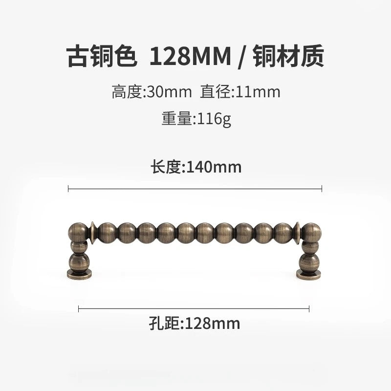 Brass Cabinet Knob – European Style
